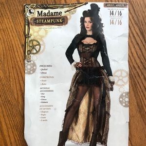 Madame Halloween Costume size 14/16 Adult